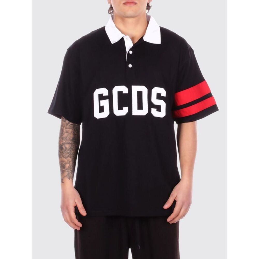 Gcds Men Gcds Cotton Polo Shirt With Logo